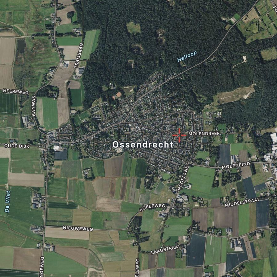 Werkgebied dakdekker Ossendrecht